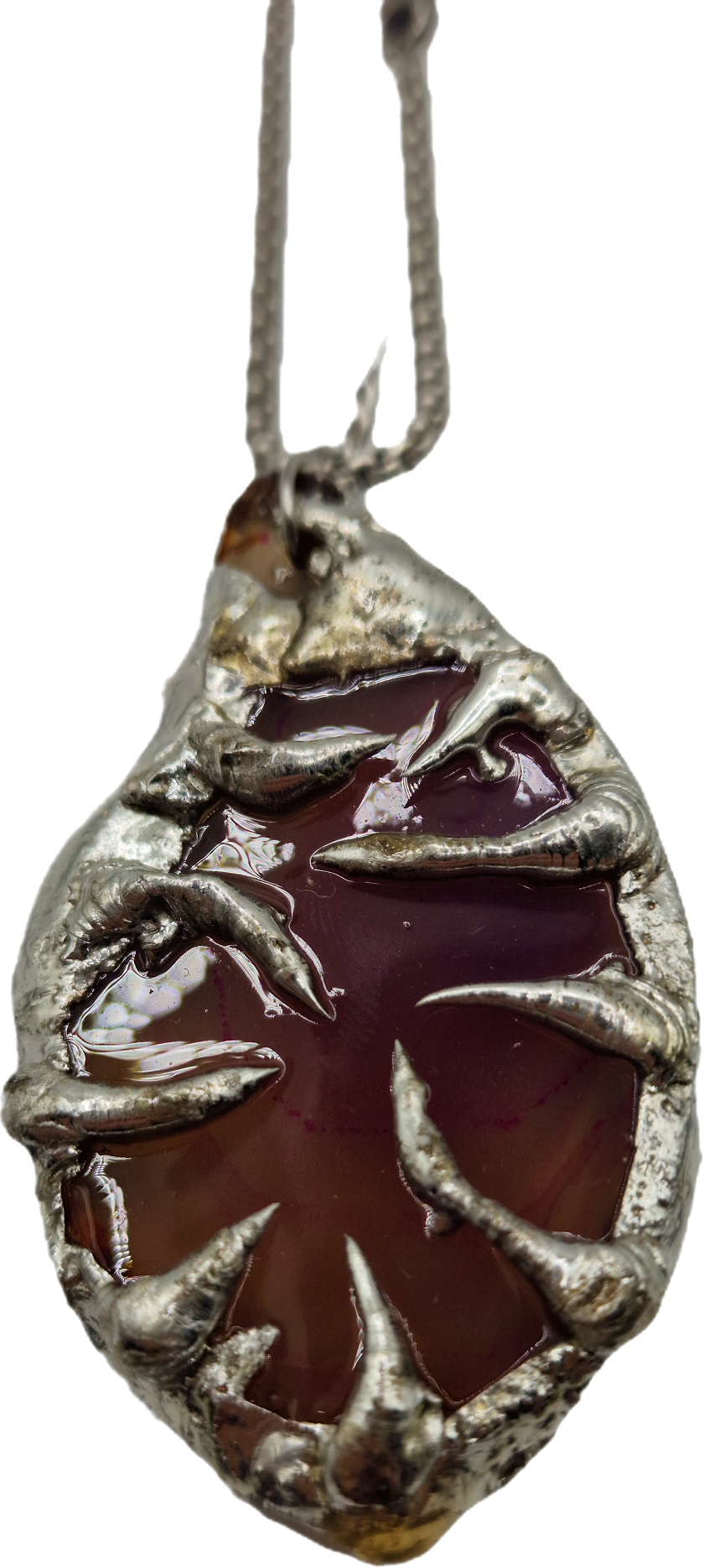 FORGED Vintage Pendant ( Chain included )