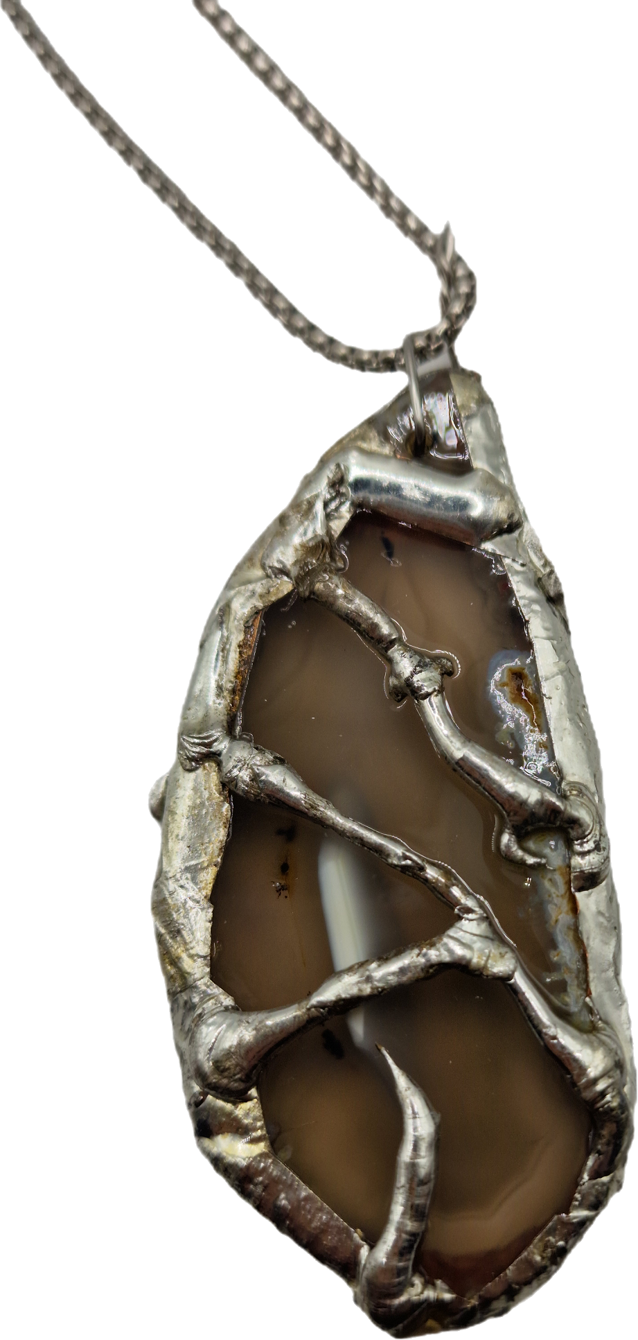 FORGED Vintage Pendant ( Chain included )