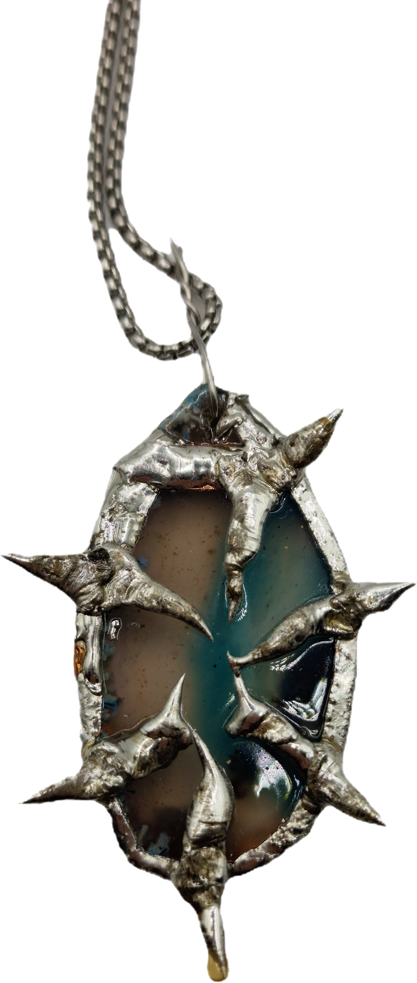 FORGED Vintage Pendant ( Chain included )