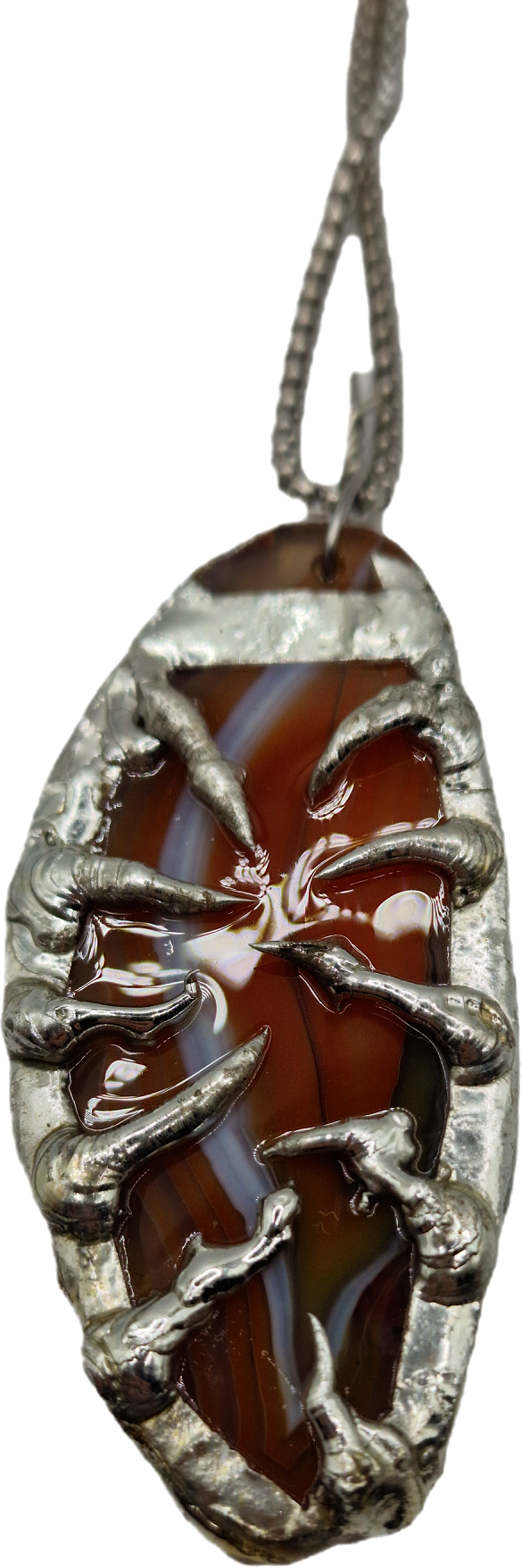 FORGED Vintage Pendant ( Chain included )