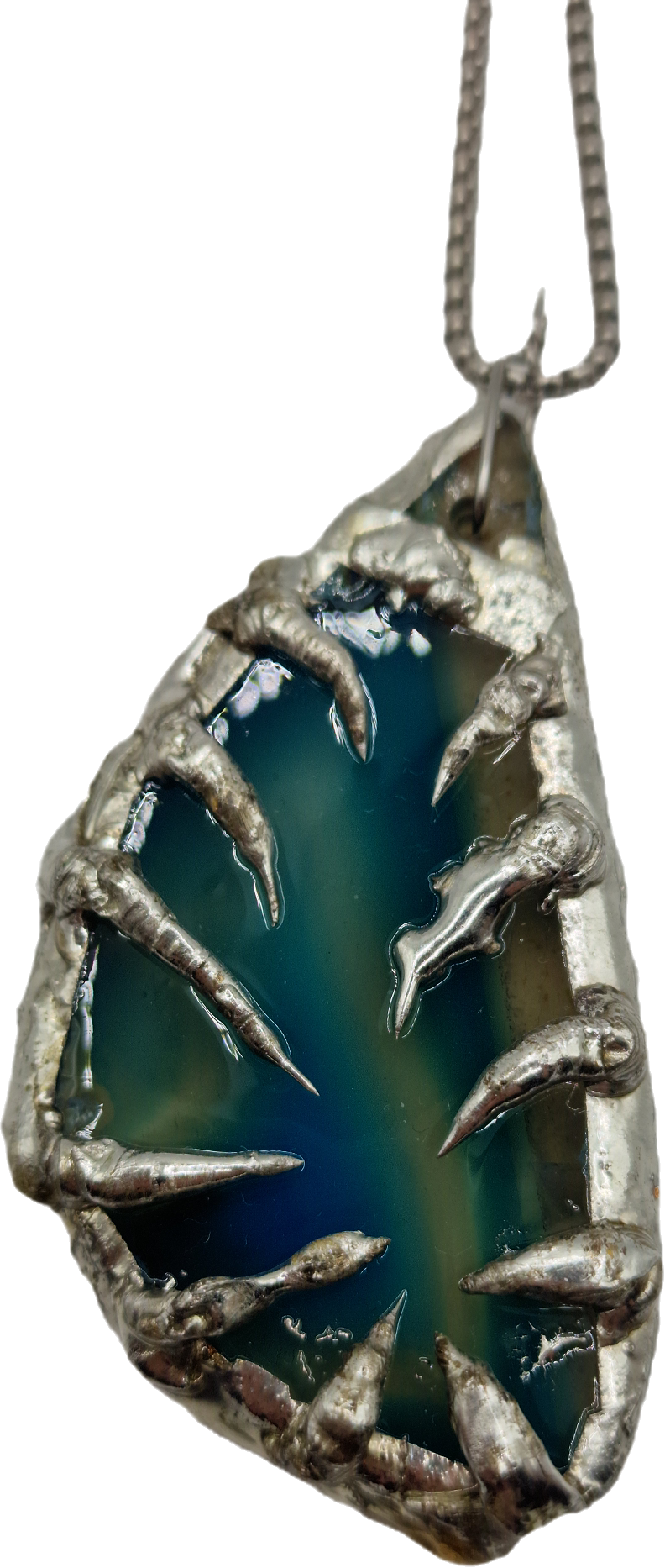 FORGED Vintage Pendant ( Chain included )