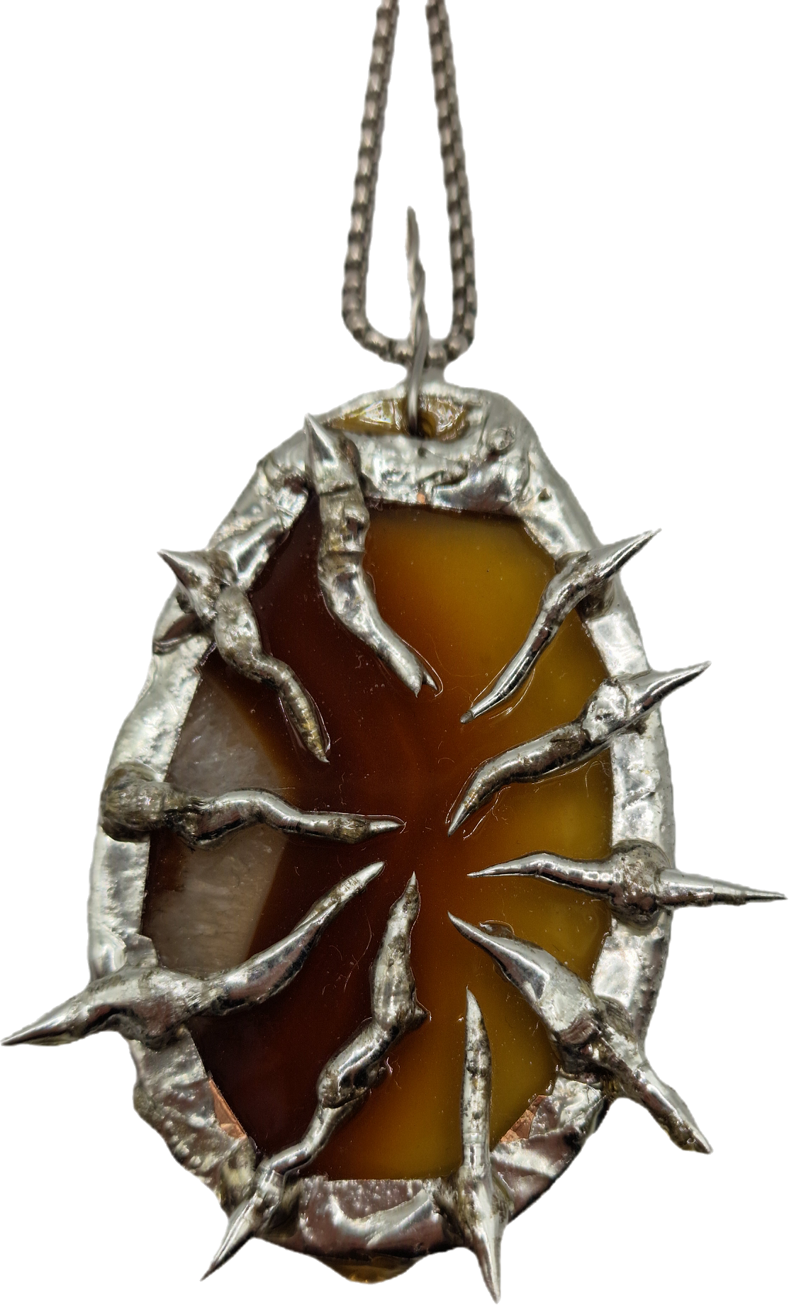 FORGED Vintage Pendant ( Chain included )