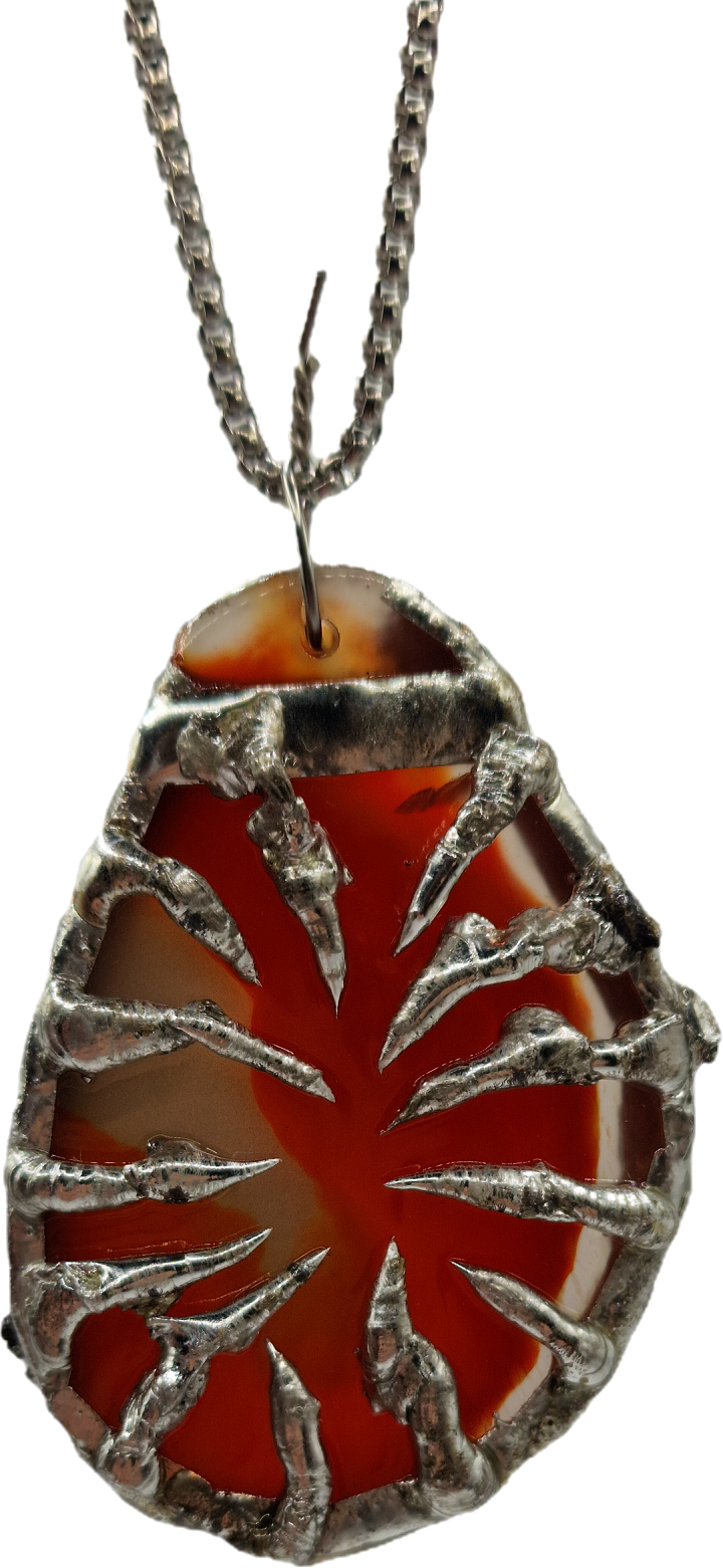 FORGED Vintage Pendant ( Chain included )