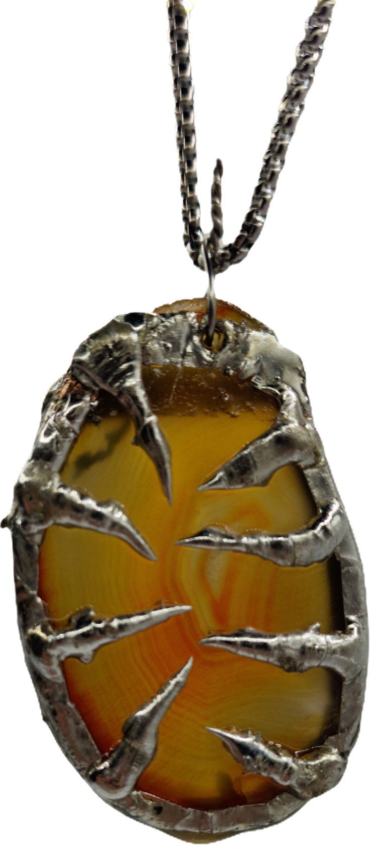 FORGED Vintage Pendant ( Chain included )