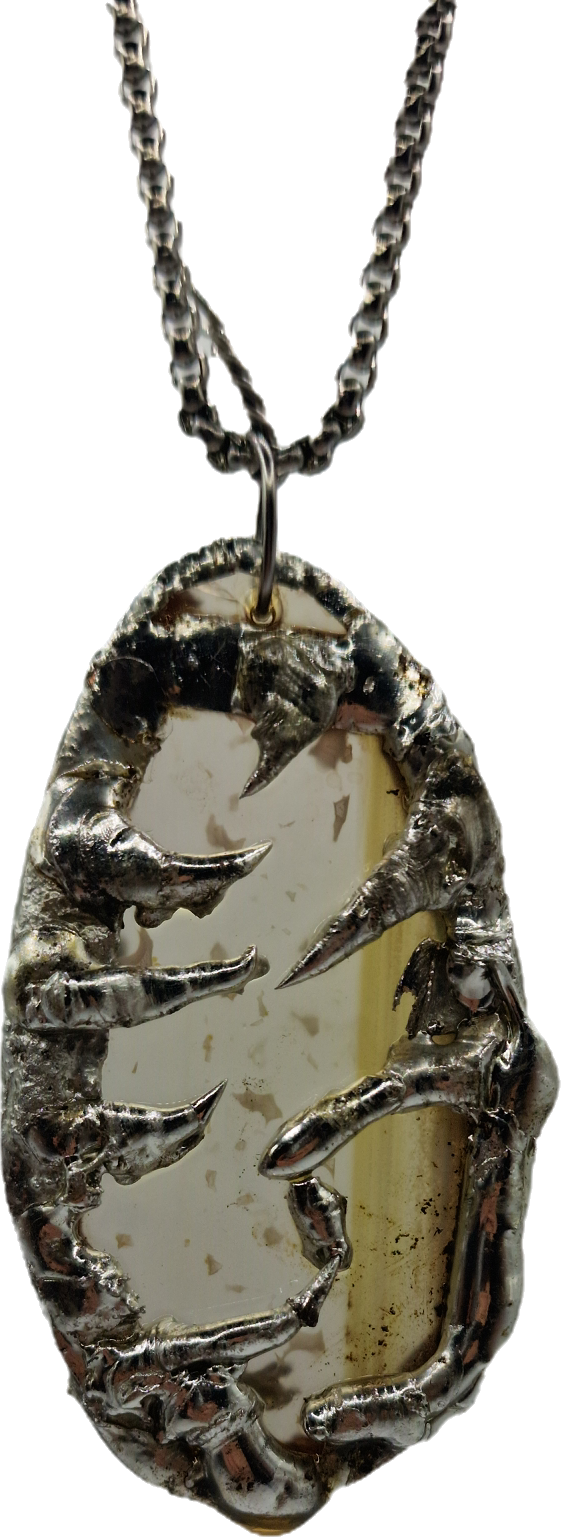 FORGED Vintage Pendant ( Chain included )