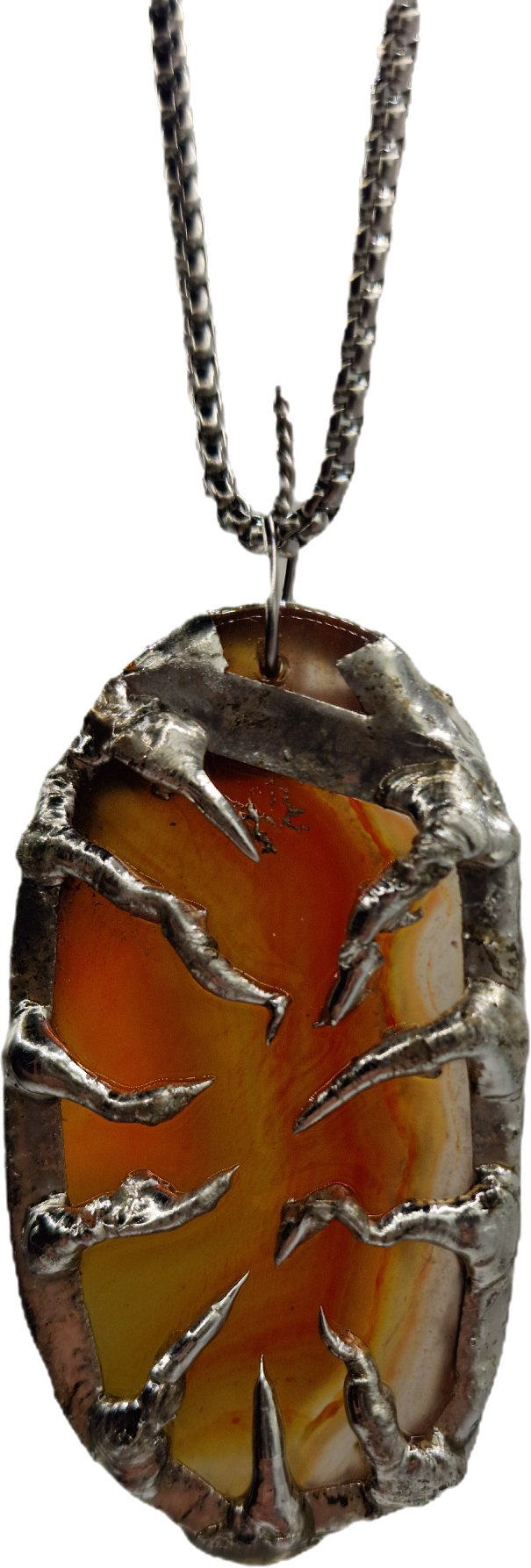 FORGED Vintage Pendant ( Chain included )