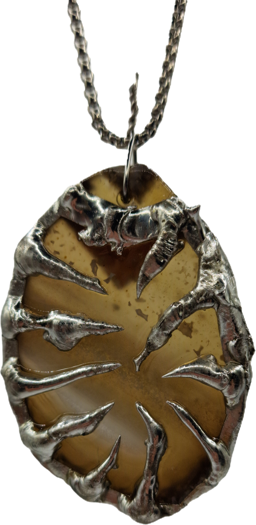 FORGED Vintage Pendant ( Chain included )