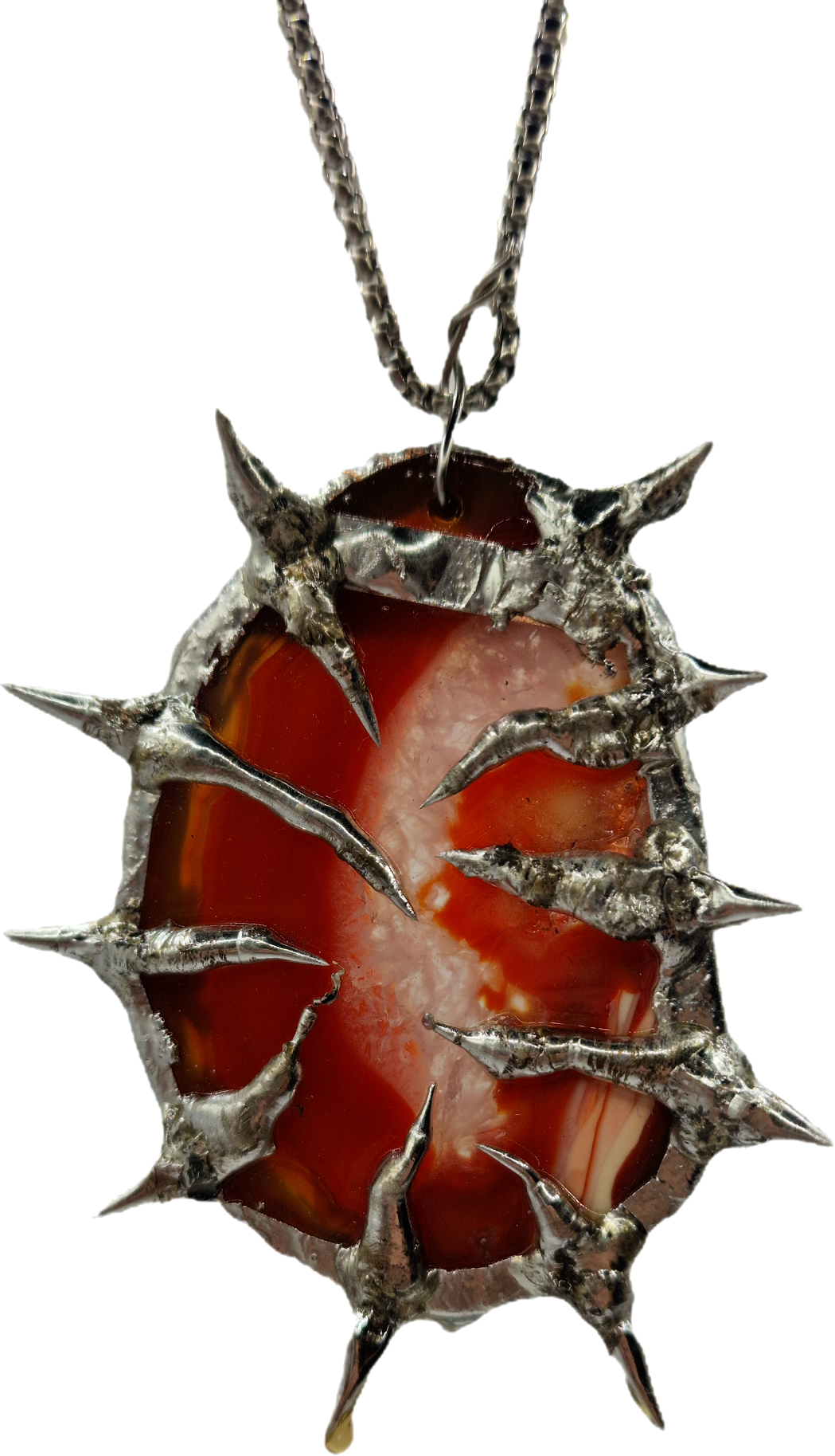 FORGED Vintage Pendant ( Chain included )