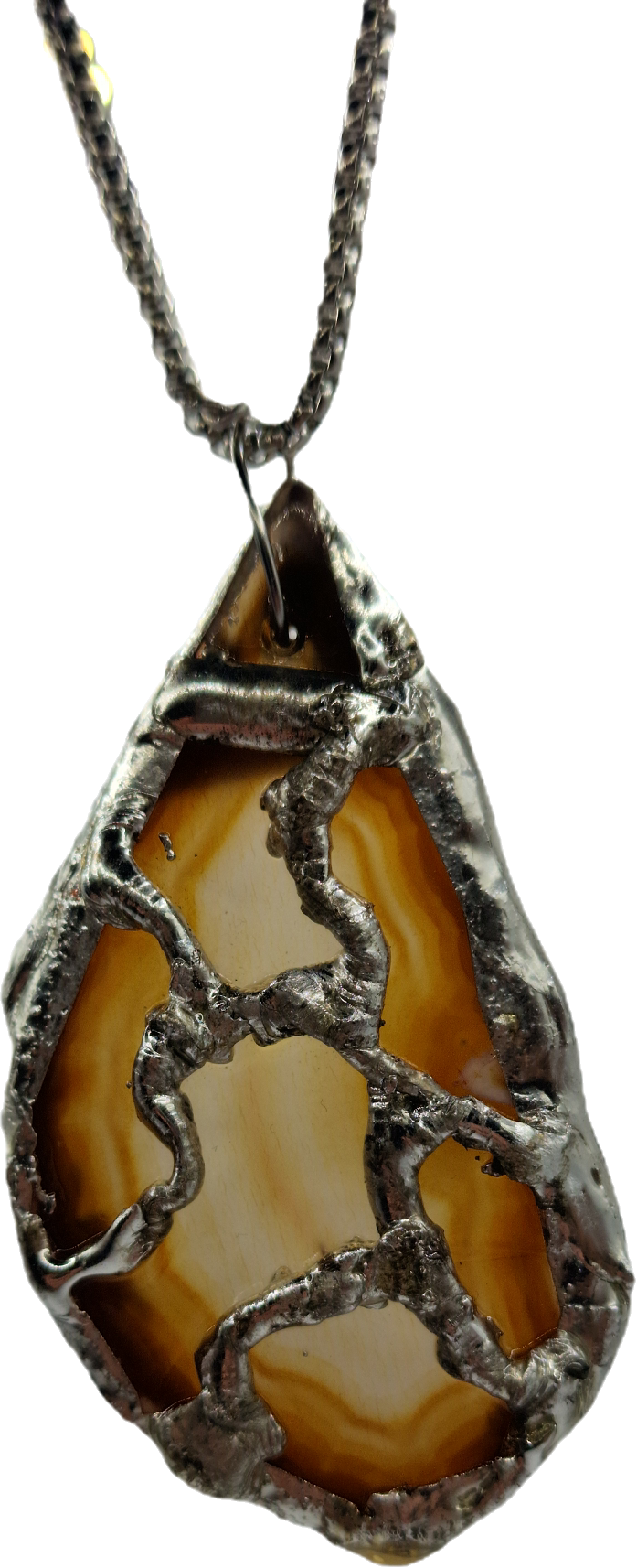 FORGED Vintage Pendant ( Chain included )