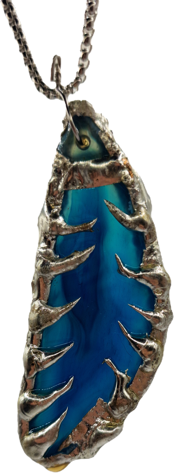 FORGED Vintage Pendant ( Chain included )