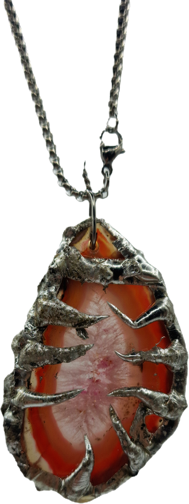 FORGED Vintage Pendant ( Chain included )