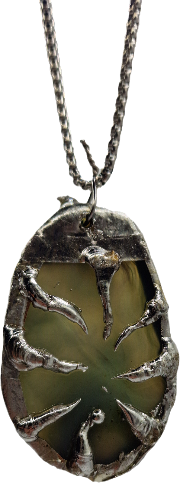 FORGED Vintage Pendant ( Chain included )