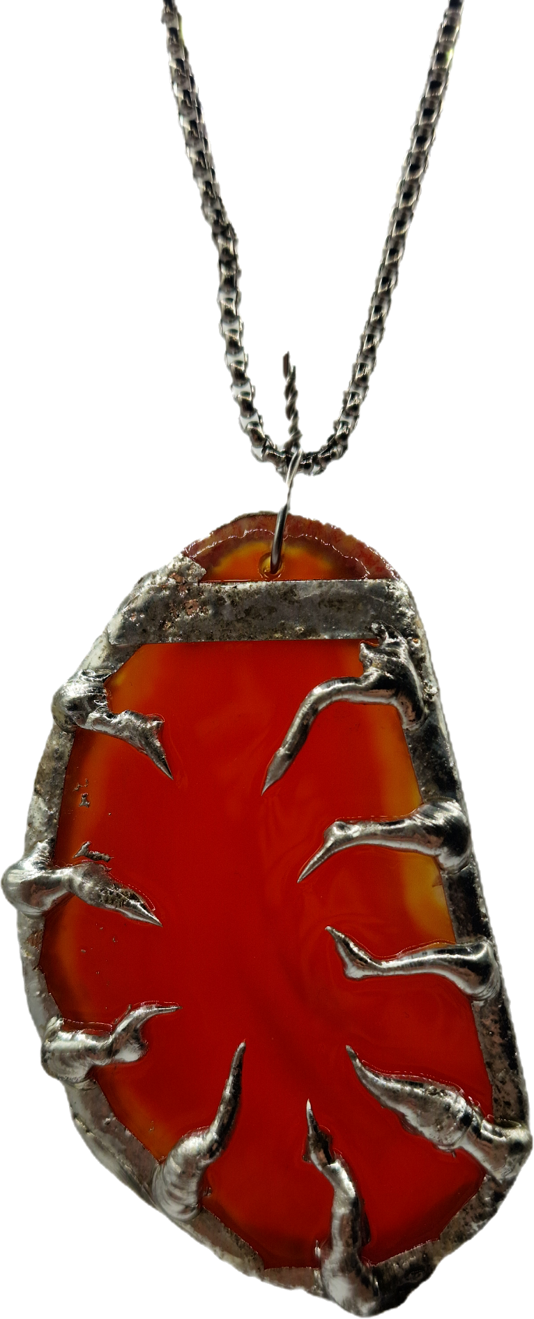 FORGED Vintage Pendant ( Chain included )