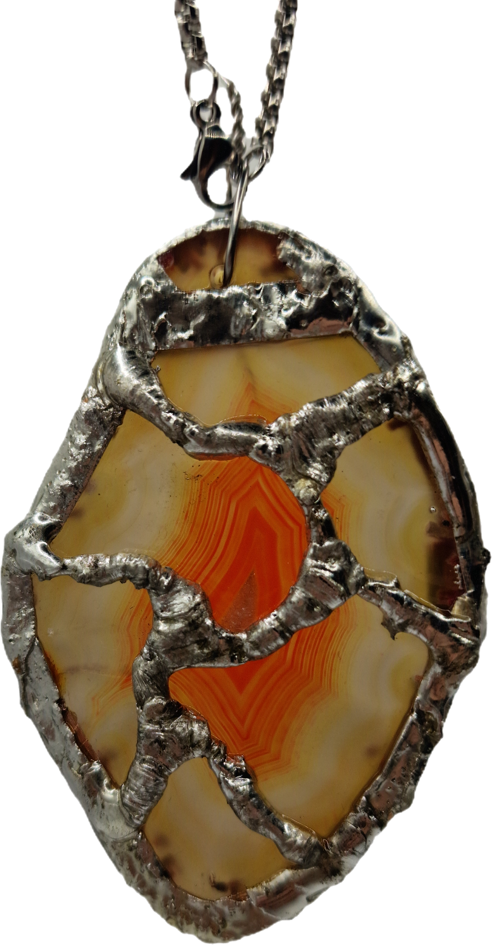 FORGED Vintage Pendant ( Chain included )