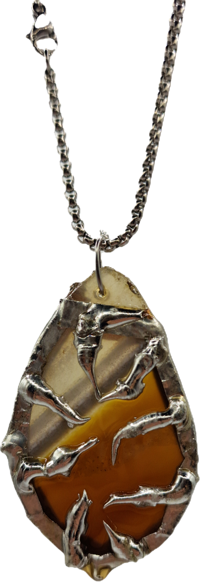 FORGED Vintage Pendant ( Chain included )