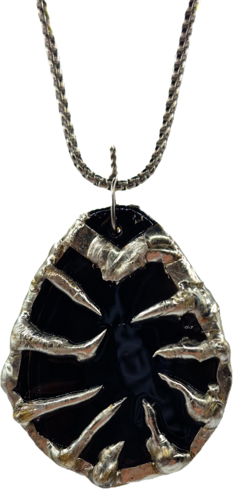 FORGED Vintage Pendant ( Chain included )