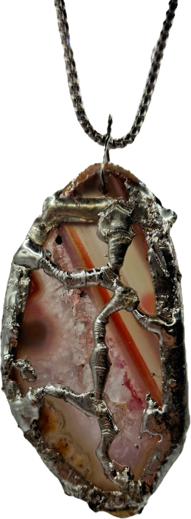 FORGED Vintage Pendant ( Chain included )