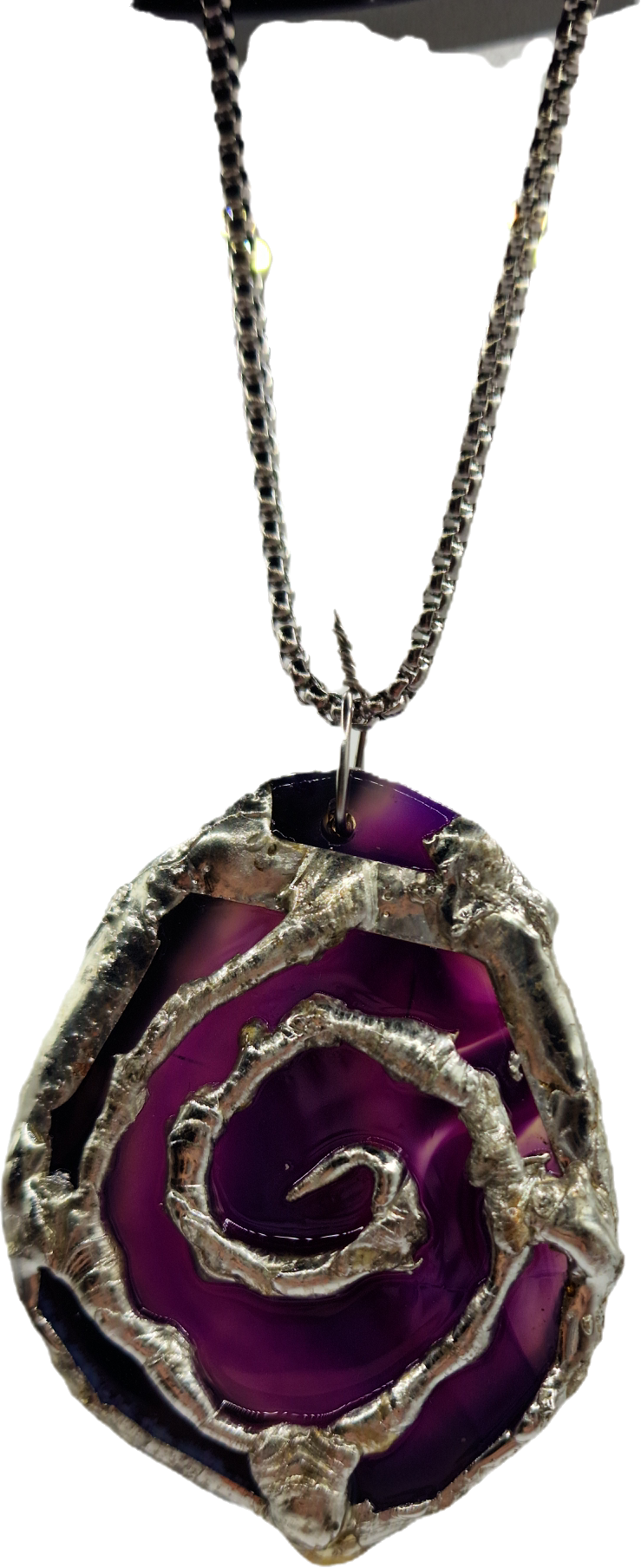 FORGED Vintage Pendant ( Chain included )