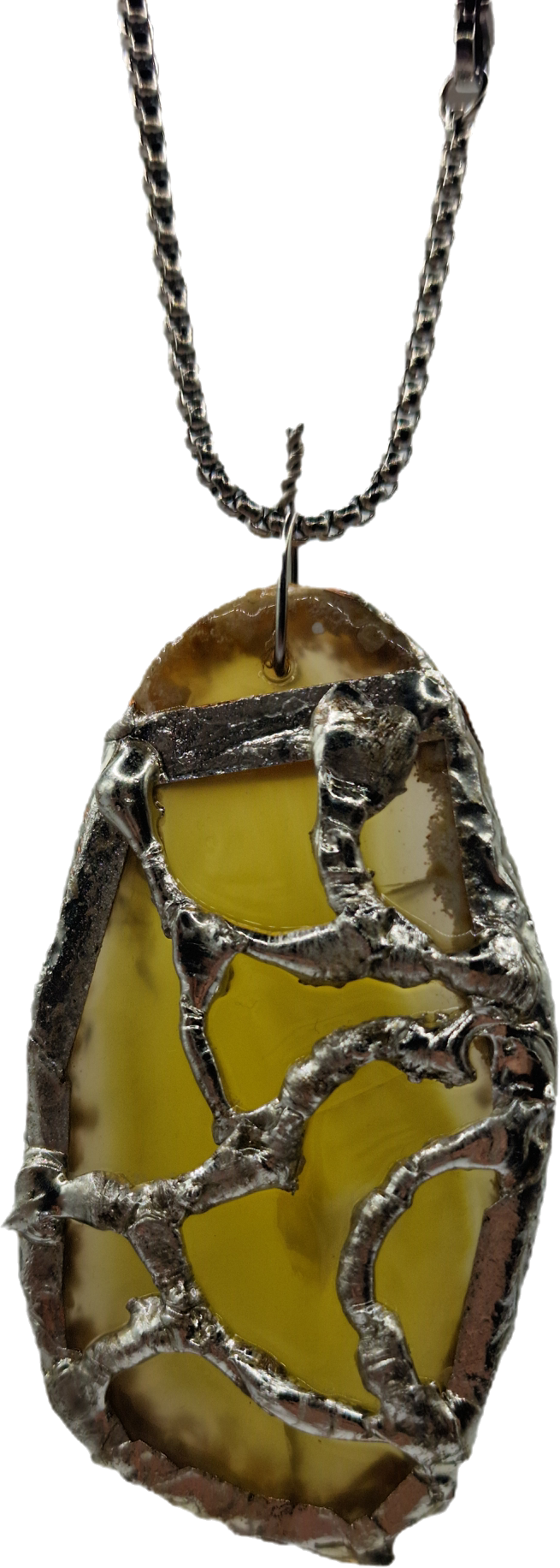 FORGED Vintage Pendant ( Chain included )