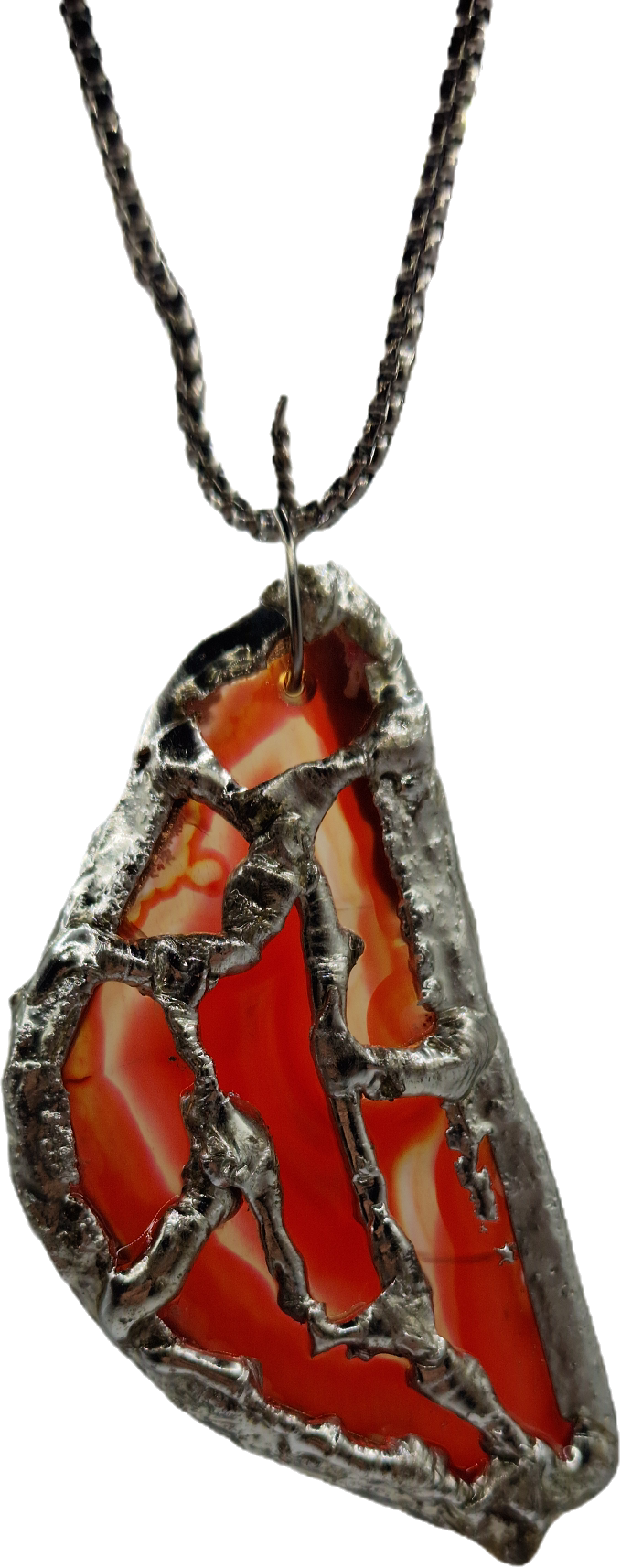 FORGED Vintage Pendant ( Chain included )