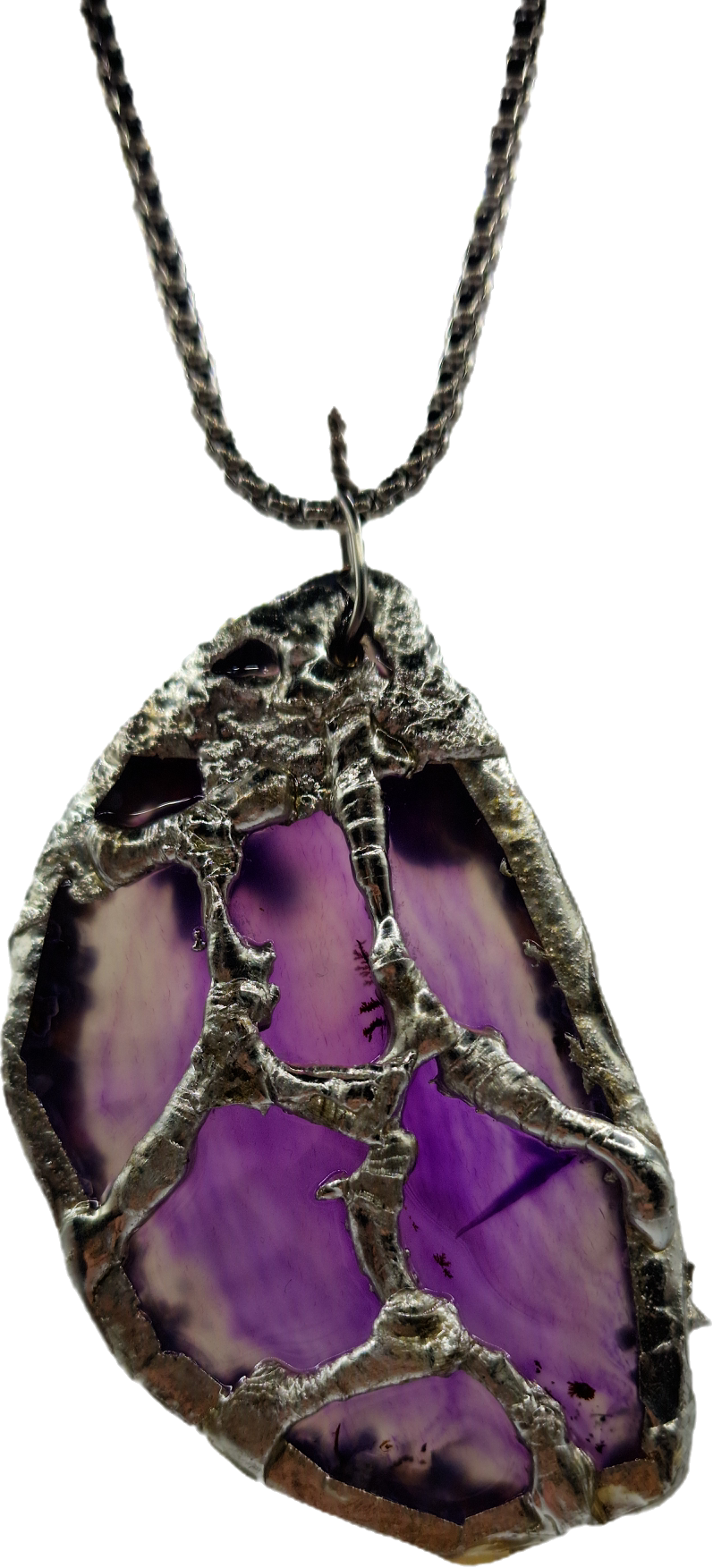 FORGED Vintage Pendant ( Chain included )