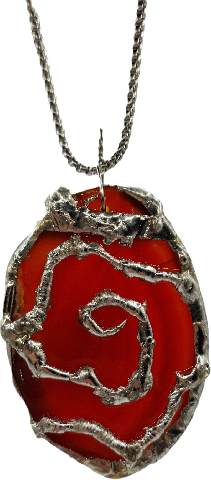 FORGED Vintage Pendant ( Chain included )