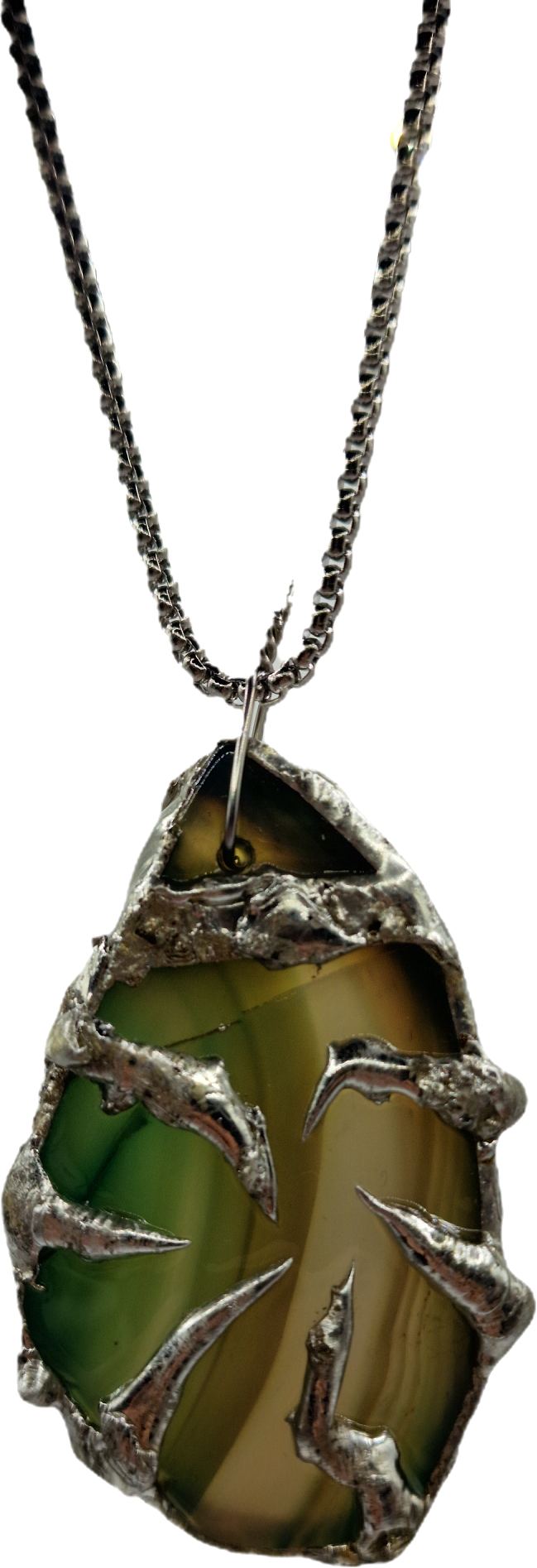 FORGED Vintage Pendant ( Chain included )