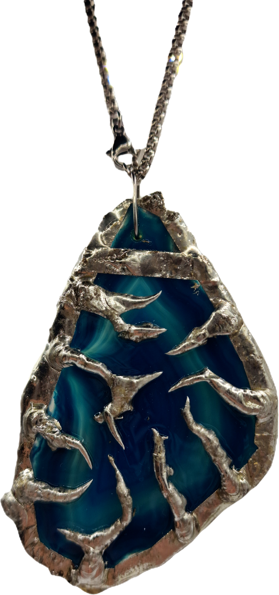 FORGED Vintage Pendant ( Chain included )