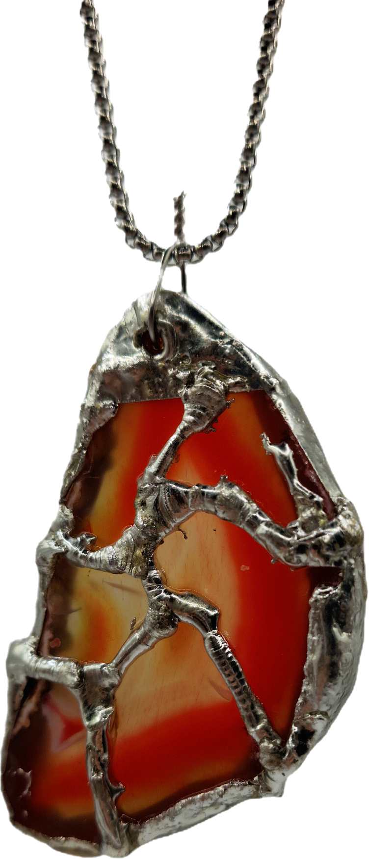 FORGED Vintage Pendant ( Chain included )