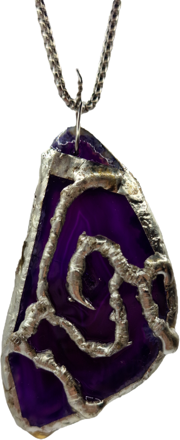 FORGED Vintage Pendant ( Chain included )