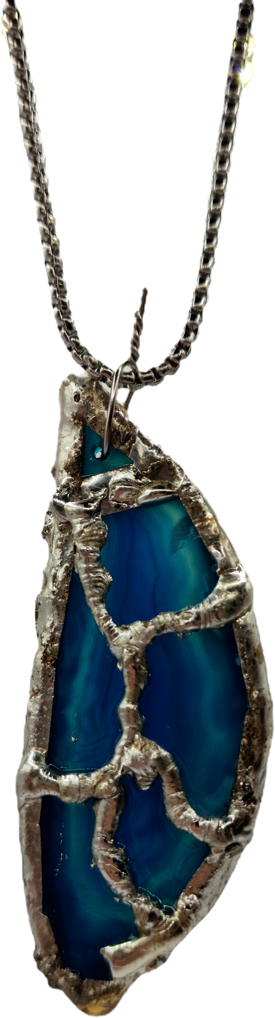 FORGED Vintage Pendant ( Chain included )